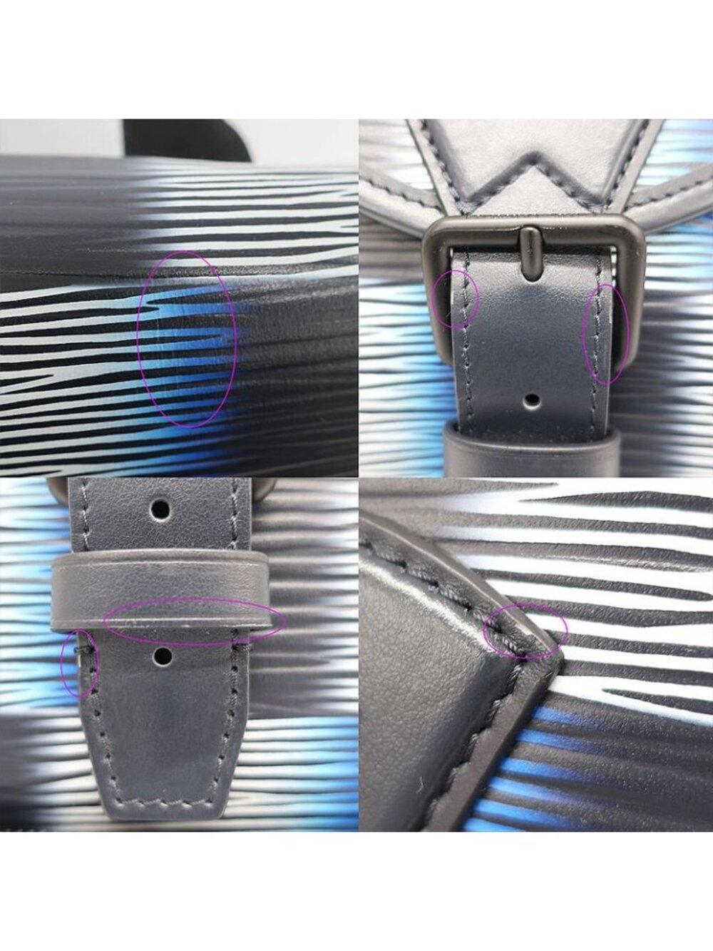 Louis Vuitton Montsouris Backpack Rucksack Sac Epi Damier Rush - Picture 8 of 10